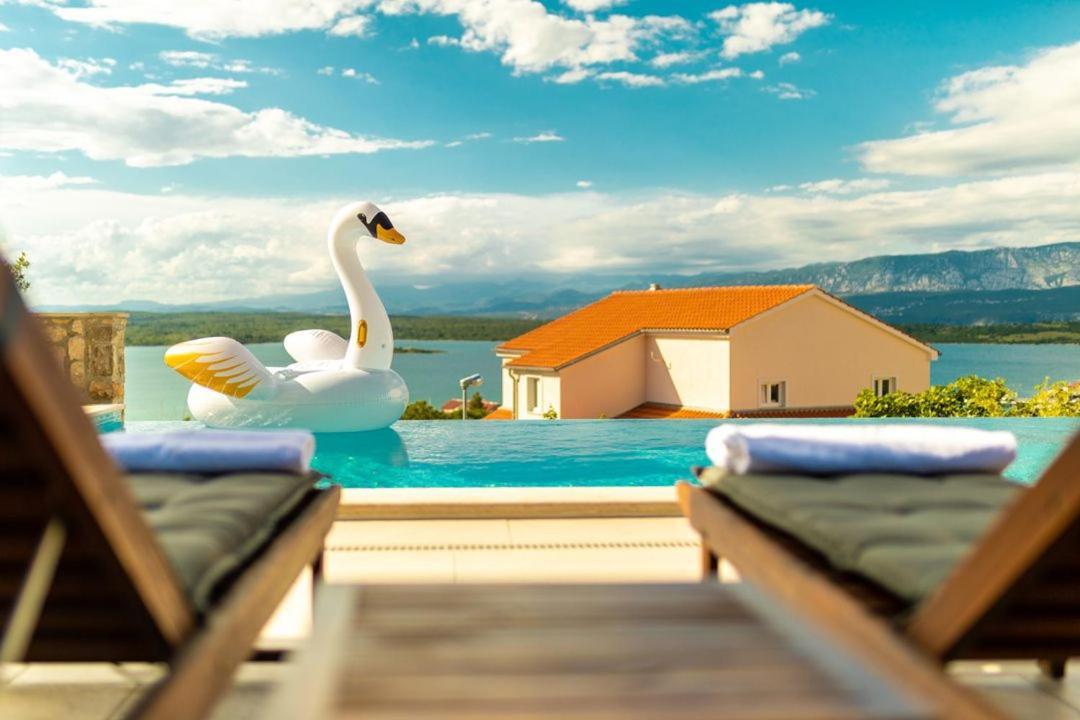 Luxury Villa Allen With Pool Klimno Eksteriør bilde