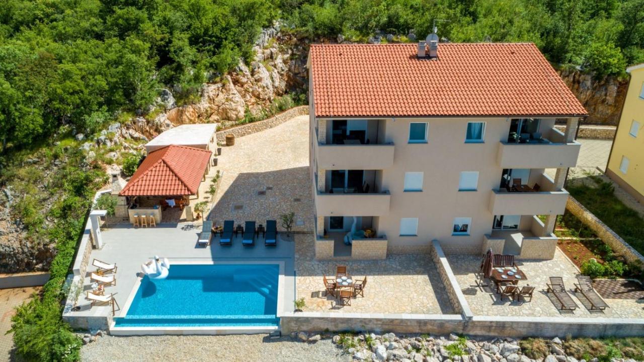 Luxury Villa Allen With Pool Klimno Eksteriør bilde