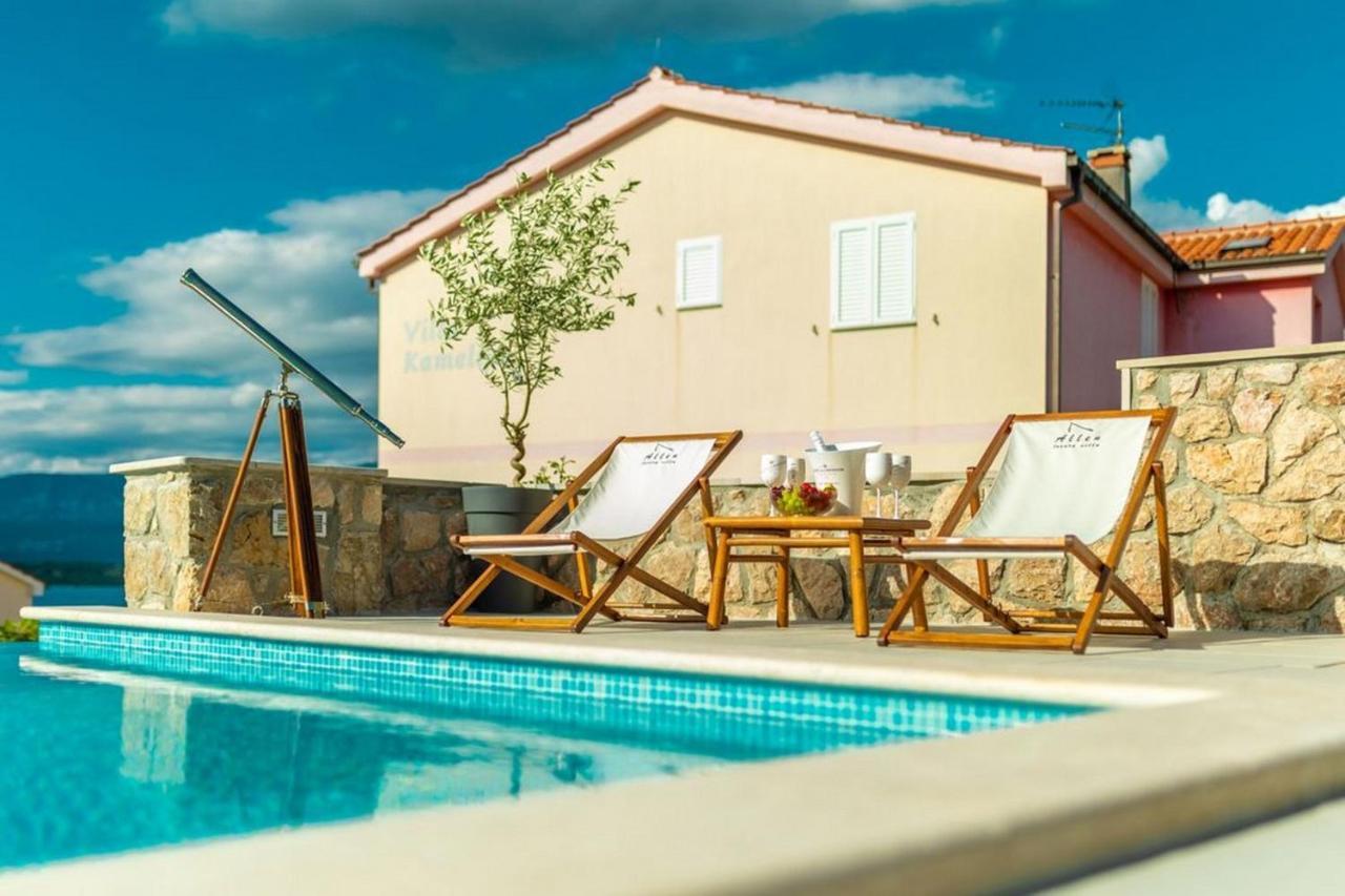 Luxury Villa Allen With Pool Klimno Rom bilde