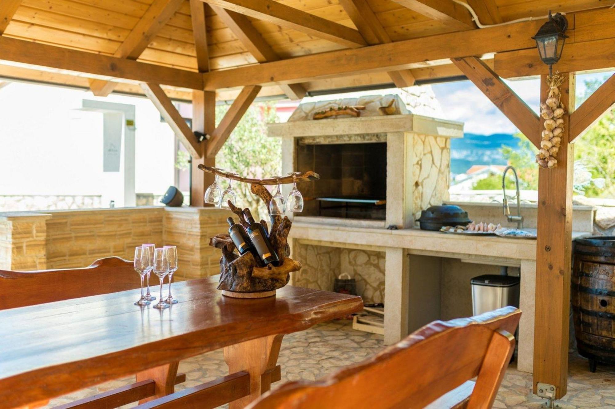 Luxury Villa Allen With Pool Klimno Rom bilde